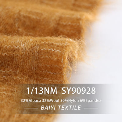 Soft Blankets 1/13NM Camel Hair Yarn , Smooth Camel Wool Yarn
