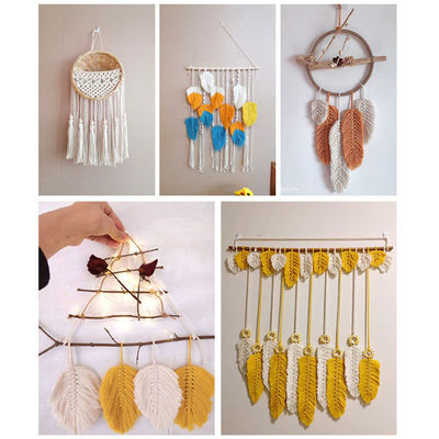 Moistureproof Invisible Knot Yarn Anti Pilling Recyclable For Weaving