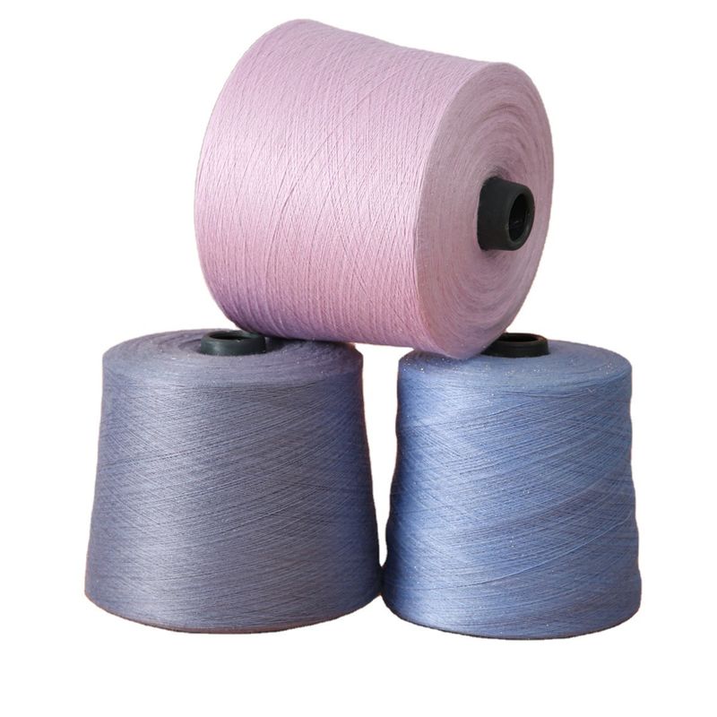 Anti Pilling Durable Core Spun Yarn Antibacterial For Sweaters